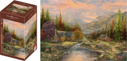 Drewniane puzzle Sierra Paradise 1000 elementów SCHMIDT