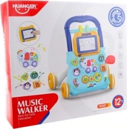 Dziecięcy chodzik z aktywnościami na baterie