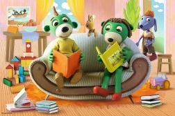 Puzzle Trefliki wspólne czytanie 60 elementów