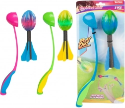 Piankowa rakieta do rzucania ze starterem 19 cm