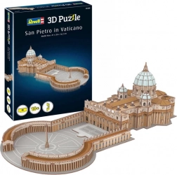 Revell 3D puzzle bazylika św. Piotra, Watykan 68 elementów