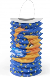 Papierowy lampion z motywem księżyca 15 cm