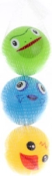 Miękkie piłeczki dla najmłodszych Happy World, 3 szt.