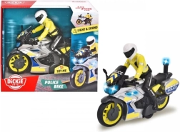 Policyjny motocykl z kierowcą 17 cm