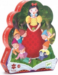 Panoramiczne puzzle Królewna Śnieżka 50 elementów Djeco