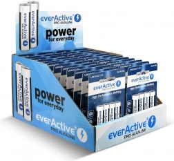 Baterie alkaliczne AAA (LR03) EVERACTIVE PRO – display handlowy 96 szt.