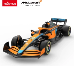 Metalowy model 1:24 MCLAREN F1 MCL36 pomarańczowy Rastar
