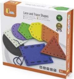 VIGA przewlekane kształty Montessori