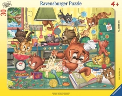 Puzzle Ravensburger Koci Szaleństwo 30 elementów