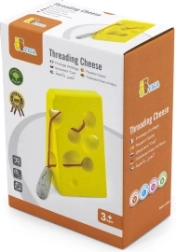 Przeplatanka ser z myszką – edukacyjna zabawka dla dzieci 3+