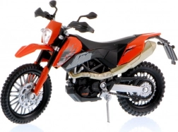 Welly motocykl KTM RC 8C 1:18 pomarańczowy