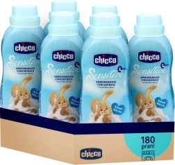 Chicco płyn do płukania Baby Sensitive Słodki puder, skoncentrowany 750 ml (6×30 prań)
