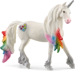 Schleich bayala tęczowy ogier jednorożec z serduszkami