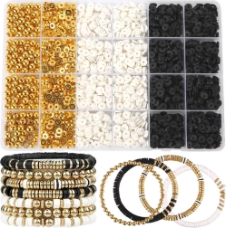 Kreatywny zestaw koralików do tworzenia przyjacielskich bransoletek