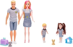 Woodyland nowoczesna rodzinka z ulubieńcami