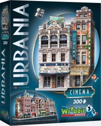 WREBBIT puzzle 3D Urbania: kino, 300 elementów