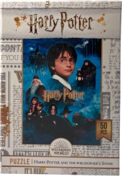 Mini puzzle HARRY POTTER – Kamień Filozoficzny, 50 elementów