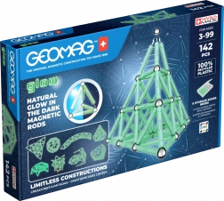 Geomag Glow zestaw konstrukcyjny 142 elementy