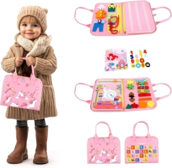 Sensoryczna busy book Jednorożec 1 od 2Kids Toys