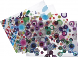 Plastowa teczka z zatrzaskiem 35,5 × 26 cm