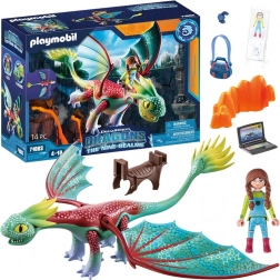 Playmobil Dragons The Nine Realms – figurka smoka i Alex, zestaw konstrukcyjny 14 elementów