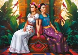 Puzzle TREFL Premium Plus Frida Kahlo: Dwa ja 1000 elementów