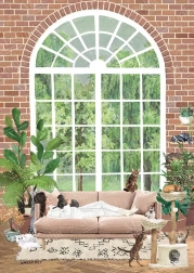 Puzzle Kocie schronienie 1000 elementów MAGNOLIA