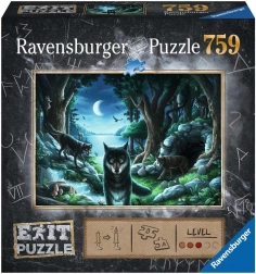 Ravensburger ucieczkowe EXIT puzzle Wilk 759 elementów