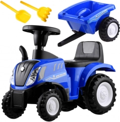Dziecięcy jeździk traktor z przyczepą New Holland