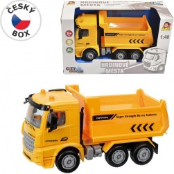 Auto budowlane na napęd cierny dla dzieci 16 cm