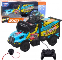 Zielona ciężarówka RC z pilotem i klaksonem