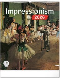 Kalendarz ścienny Impresjonizm 2026
