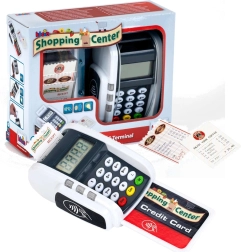 Dziecięcy terminal płatniczy z kartą i paragonami KLEIN z dźwiękiem