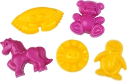 Foremki do piasku z jednorożcem