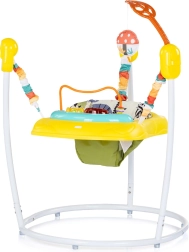 Chipolino skoczek dla niemowląt Jumpy Car żółty