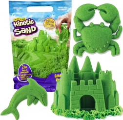 Zielony piasek kinetyczny Kinetic Sand 930 g