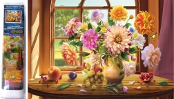 Norimpex diamentowe malowanie Letni bukiet 30x40 cm