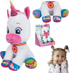 Interaktywny pluszowy jednorożec Clementoni
