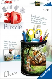 RAVENSBURGER 3D puzzle stojak na długopisy – lamparty
