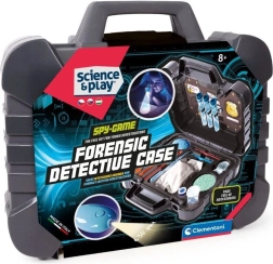 Clementoni Science & Play detektywistyczna walizka z efektami dźwiękowymi