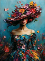 Puzzle Kwiatowy efekt 1000 elementów ANATOLIAN