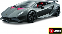 Model Lamborghini Sesto Elemento 1:24 Szary Metalik