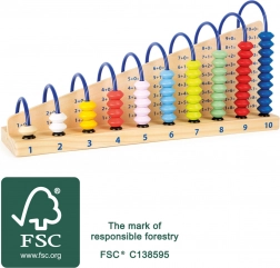 Drewniane liczydło dla dzieci SMALL FOOT