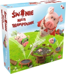 Świnie na trampolinie – zabawna rodzinna gra od PLAYMONSTER