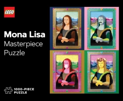 Puzzle LEGO Mona Lisa 1000 elementów