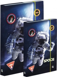 Zestaw pudełek na zeszyty A4 i A5 z motywem kosmosu