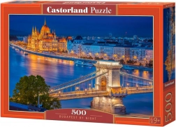 Puzzle 500 elementów Budapeszt nocą