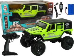 RC terenowe auto ROCK CRAWLER 2.4 GHz 4x4 – zielone