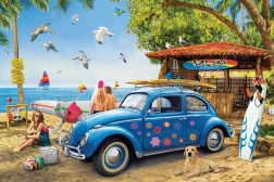 Puzzle Eurographics VW Garbus i Surferzy 1000 elementów