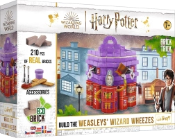 Klocki Brick Trick Harry Potter: Sklep Magicznych Figlów Weasleyów (210 elementów)